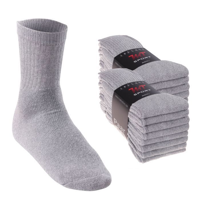 sesto senso 3 Paires Chaussettes Sport de Course Colorées Femme Homme