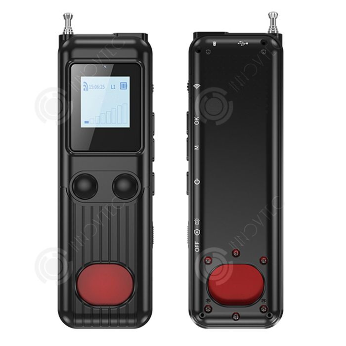 Detector De Camara Cachéa Détecteur De Caméra Cachée 4 En 1 - Détection 1 MHzu20116,5 GHz, 6 Niveaux Détecteur 5 En 1 Avec Laser