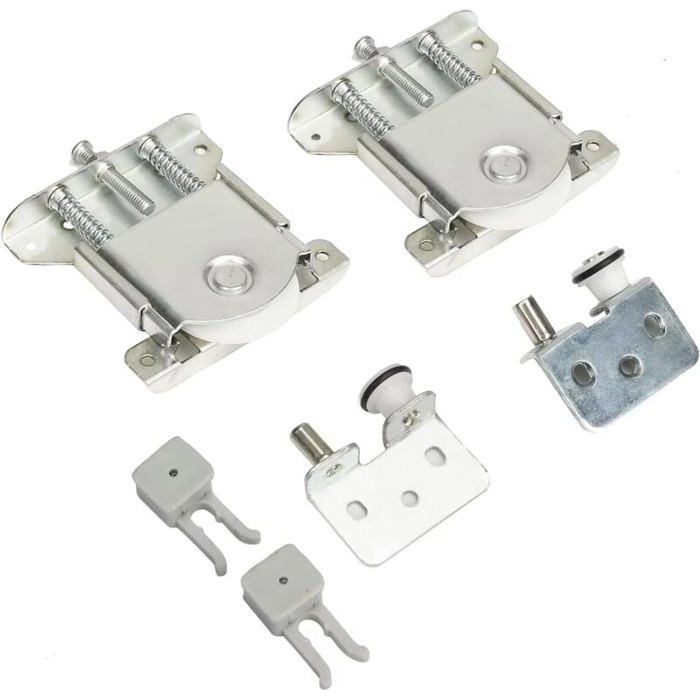 2 Pièces Roulette Porte Coulissante Placard 2024 Premium Roulette Coulissant Armoire Kit Coulissante pour Porte de Garde-robe Rou