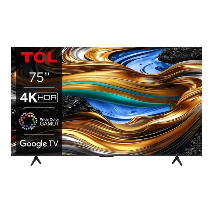 TCL 75P79B 75 189 cm LED TV 4K UHD HDR Smart TV Google Assistant Dolby Atmos Google TV - vue 4
