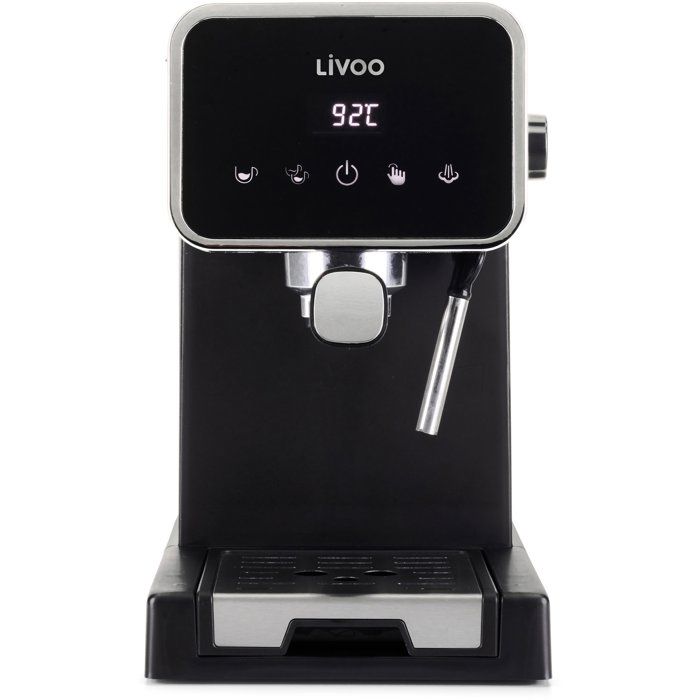 Machine à café expresso - LIVOO - DOD218N - 1100 W - 20 bars - Noir - Livoo