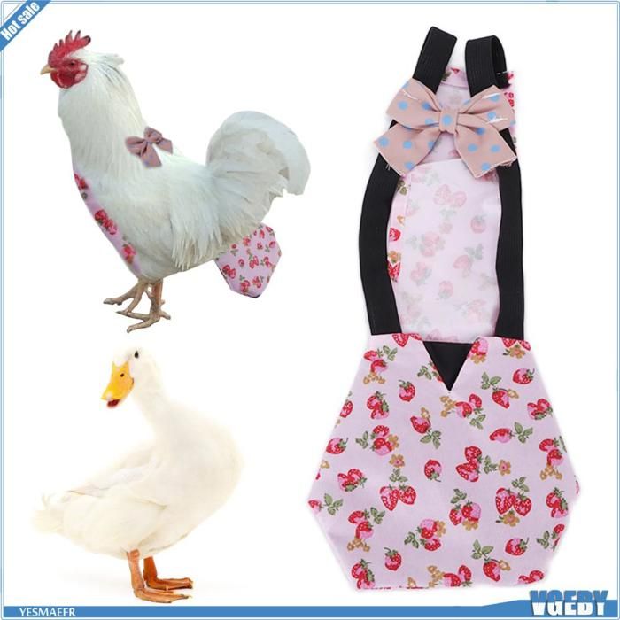 Comparer les prix de Couches pour Poules Lavables avec Noeud PapillonPropre et RéutilisableAdorable SType 1