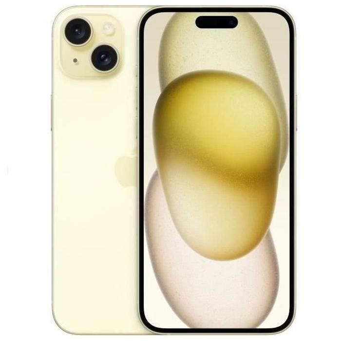 Apple iPhone 15 Plus 256Go Jaune (2023) - Débloqué -Reconditionné - Excellent état Reconditionné - Apple reconditionné disponible sur Cdiscount Seconde Vie