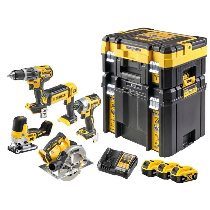 DeWALT DCK500P3T QW kit combiné d'outil électroportatif Batterie - vue 3