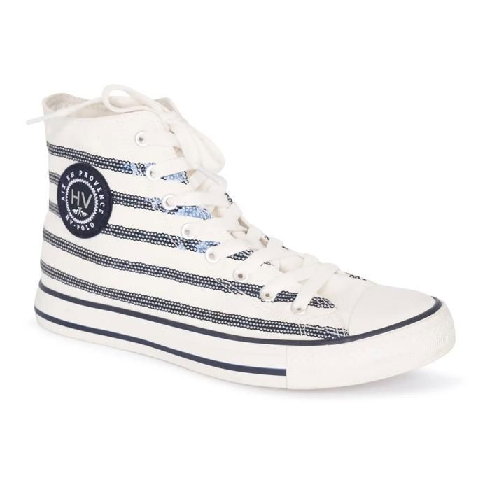 Baskets femme HV Polo Psociety - navy/hv white Baskets femme HV Polo Psociety - navy/hv white