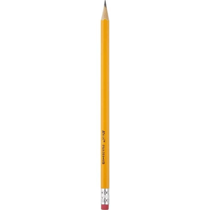 Lot De 24 Crayons à Papier Avec Gomme - Motif Cheval Pour Enfants Et Fans D'équitation - HB, 17,5 Cm