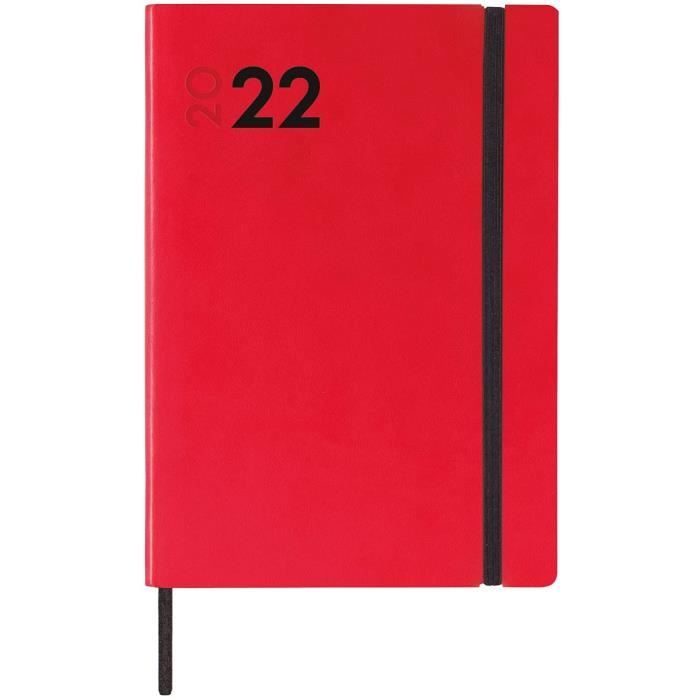 Agenda Semainier Horizontal 2022 – Spirale, Polypropylène – Janvier à Décembre, Format Bureau - 8