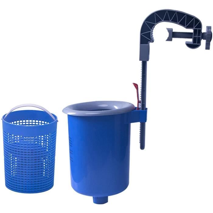 Écumeur De Piscine Flottant Avec Panier Amovible - Skimmer Automatique Pour Piscine Hors Sol