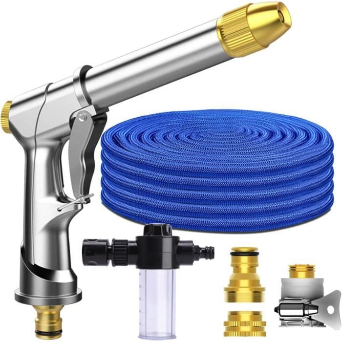 Tuyau D'arrosage Extensible,Tuyau D'arrosage Flexible Avec Buse De Pulverisation A 10 Fonctions Pour Jardin Et Lavage De Voiture 50ft15m 88765384