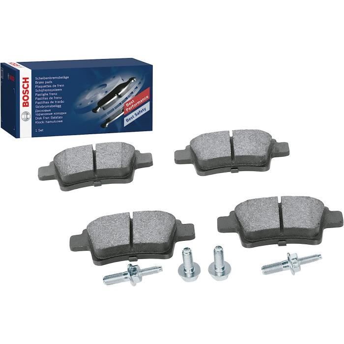 Bosch BP1711 Plaquettes De Frein Arrière - Jeu De 4 Plaques Certifiées ECE-R90 - Qualité Premium Pour Freinage Sûr