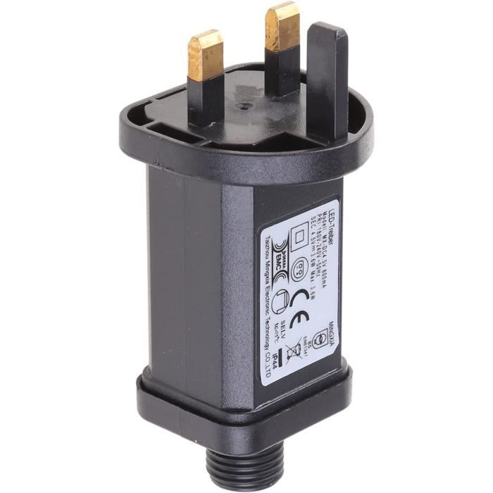 Adaptateur Secteur Prise Universelle Eu Us Uk Pour 4.5V 800Ma 2Pin Pter D Alimentation Pour Batterie De Lumieres Led x4375