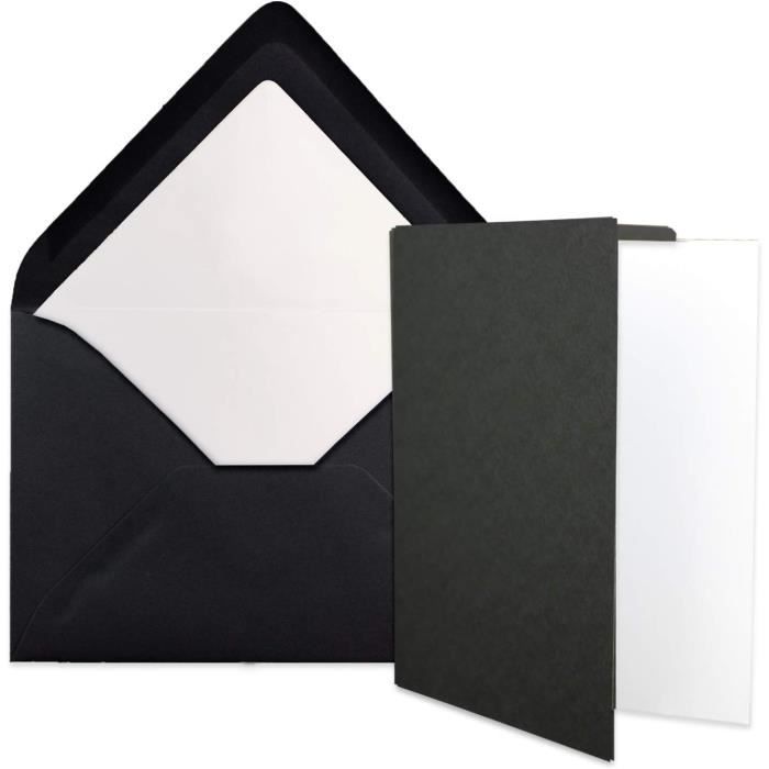 50 X A6 Taille Blanc Martel&eacute; Texture Cartes Vierges 300gsm