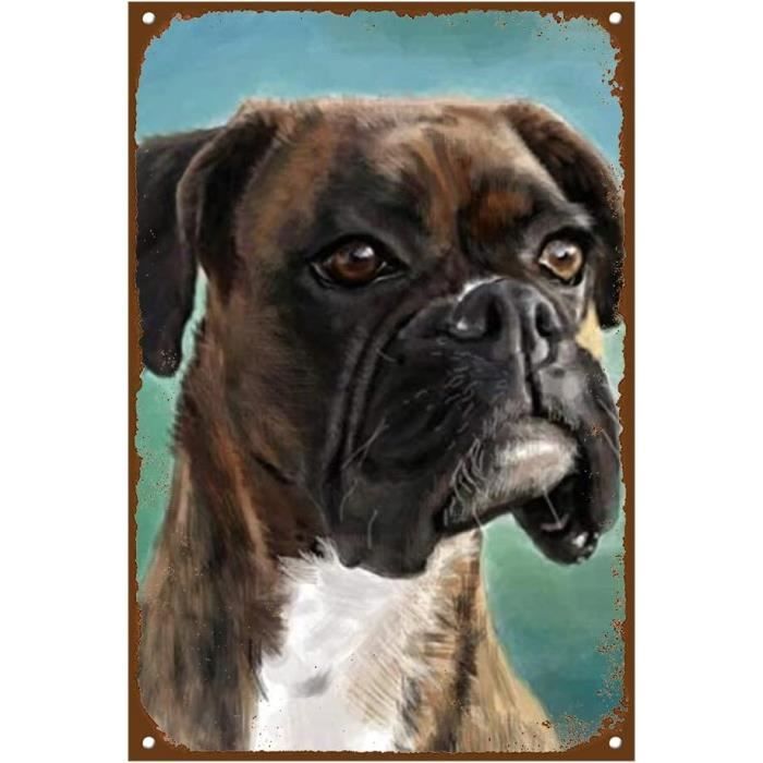 Plaque Métallique Vintage Chocolat Chaud 8x12" Décoration