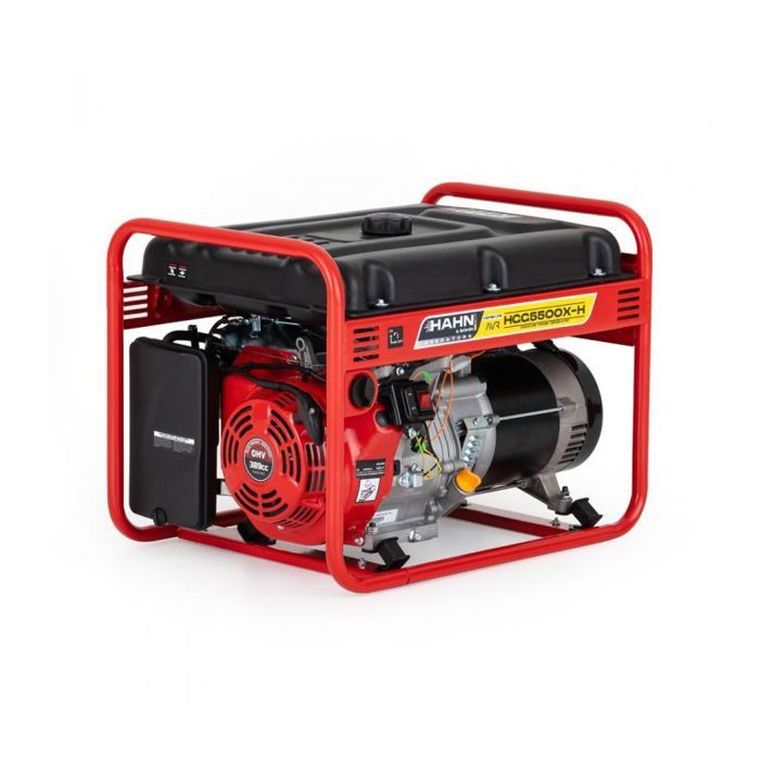 Groupe électrogène Essence Silencieux Onduleur Hahn & Sohn 7 KW - Démarrage électrique, Bluetooth, 230V/400V - 10
