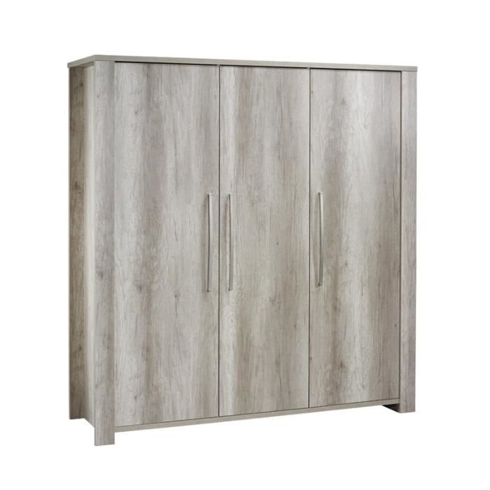 Armoire Bebe 3 Portes Emmy Pour Bebe Et Enfant Sauthon Signature