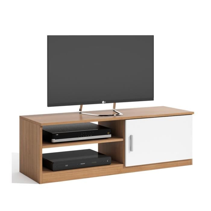 Meuble Tv Legos 2 Espaces 1 Porte Dimensions Largeur 120 Cm X