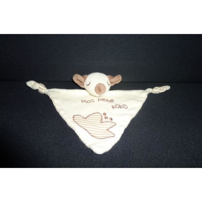 Doudou Chien Dormeur Mon Bebe Koko Carrefour 25 Cdiscount Puericulture Eveil Bebe