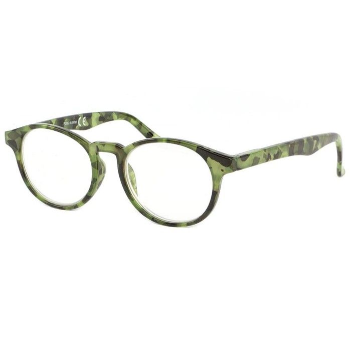 Lunettes Loupe Mode cailles Vertes et Noire Lole Dioptrie 1.5
