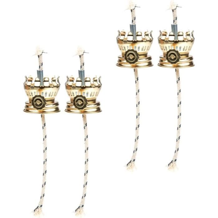 Brûleur Duplex Ancien En Laiton - Pour Lampe à Huile Ou Kérosène, Style Victorien, Roues à Pouce Fonctionnelles