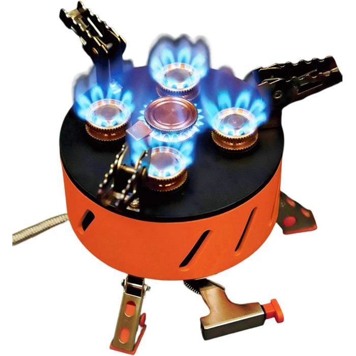 Couvercle Anti-brûlure De Couleur A Tente De Camping Portable, Mini