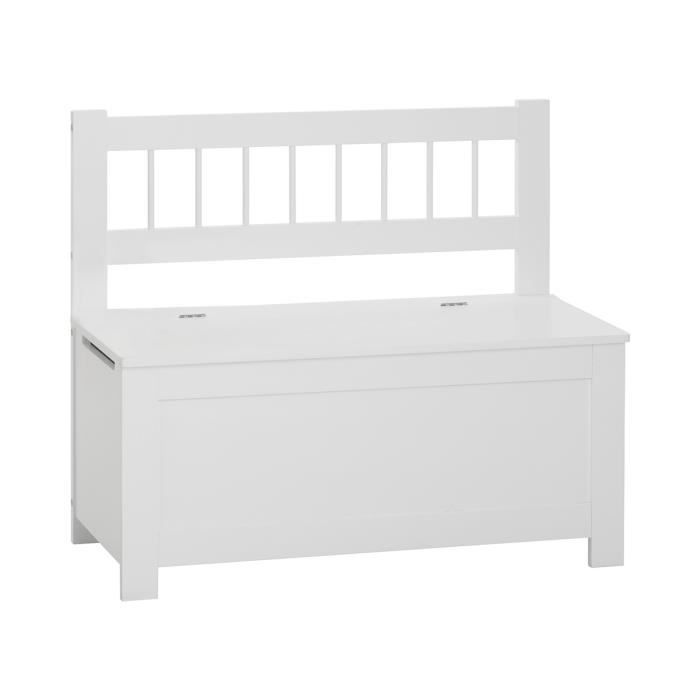 Banc Coffre Pour Enfant En Bois Uni Autres Blanc Achat Vente Petit Rangement 3482731315115 Soldes Sur Cdiscount Des Le 20 Janvier Cdiscount