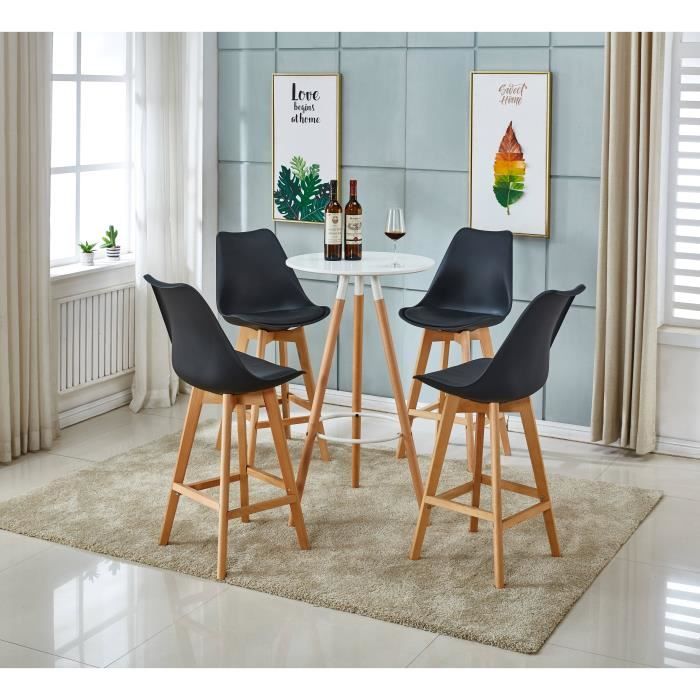 Tabouret De Bar 4 Pied Cdiscount