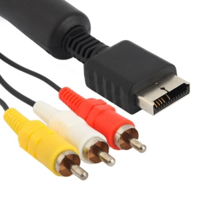 Cable - Connectique - Câble AV pour PS2