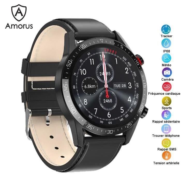 Montre Connect e Homme pour Android iOS Sport Montre Intelligente