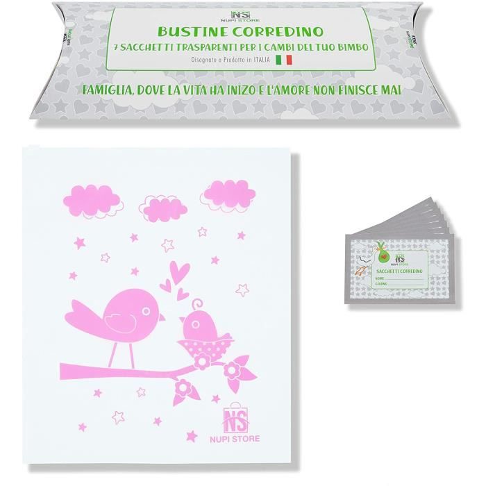 Store7 Sachets Layette Bebe Sacs Enveloppes De Valise D Hopital De Naissance De Bebe Transparent Curseur Hermetique Idee Cdiscount Puericulture Eveil Bebe