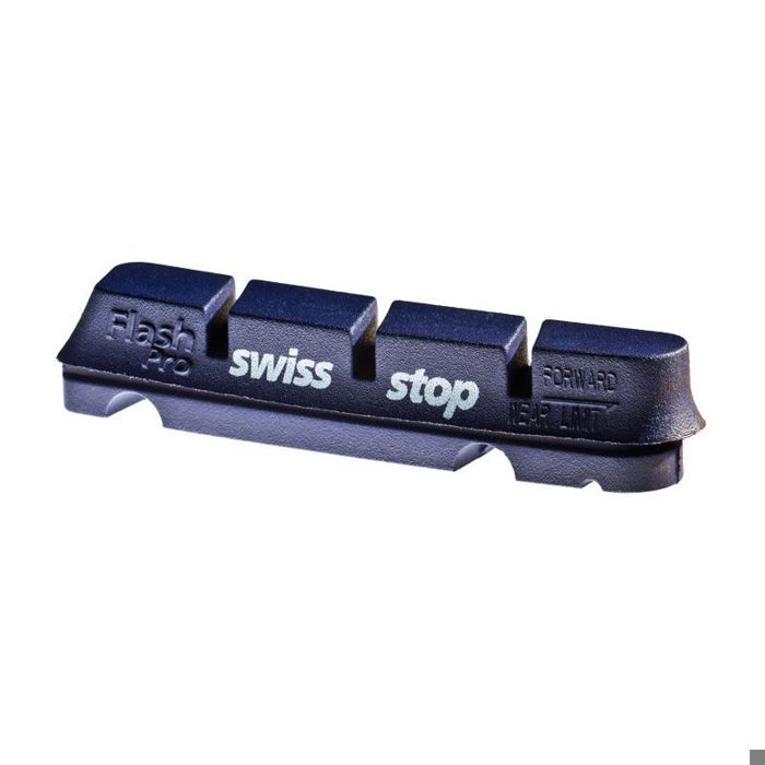 Kit 4 Patins Swissstop Flash Pro Shimano Sram Bleu - Patins de frein pour vélo loisir adulte
