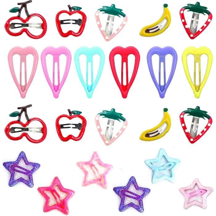 Barrette Bebe Anti Glisse Barette Bebe Fille Motif Colorecouleur Bonbon Animal Barrettes Pour Tous Types De Cheveux Et Tous Type Cdiscount Au Quotidien