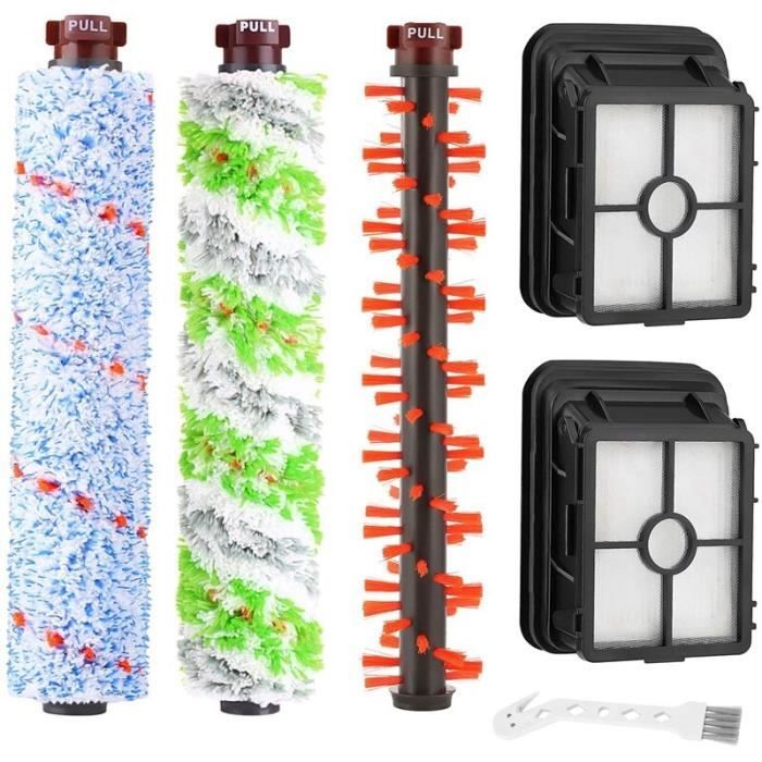 Rouleau Brosse Avec Filtre De Remplacement Pour Bissell CrossWave OmniForce 4076, 3912, 3999 - Neuf Sous Blister