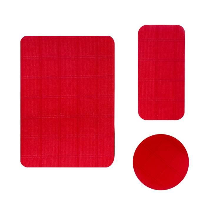Patchs De Réparation Imperméables - Lot De 5 | Pour Tente, Bateau Gonflable, Kayak, Jouets Aquatiques | Tissu PVC Renforcé