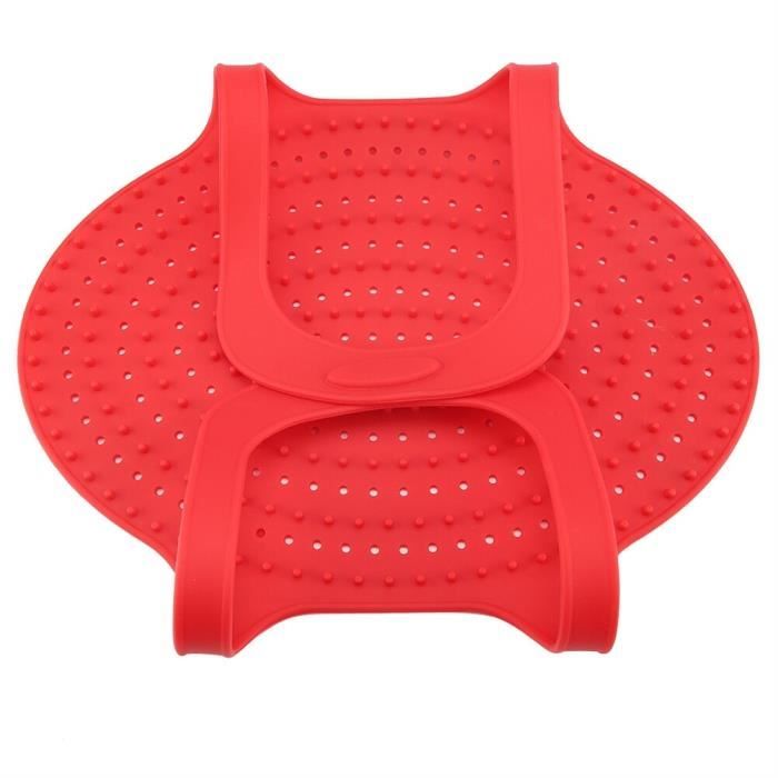 5 Pièces Dessous De Plat Pliables En Silicone En Forme De X - Antidérapants Résistants à La Chaleur