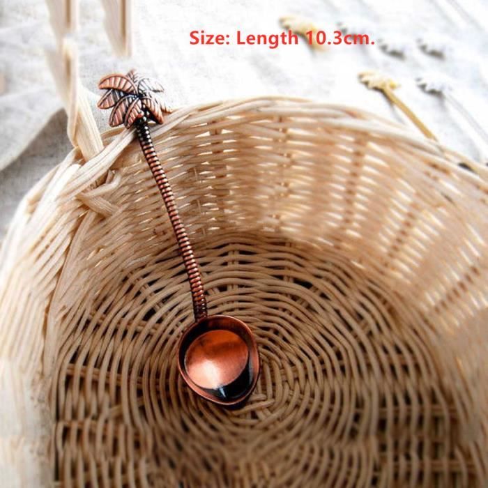 10 Pièces Cuillères à Café Plastique Cuillère En Plastique Coloré, Réutilisable,Sans Bpa,pour Yaourt,Café,Thé,Dessert