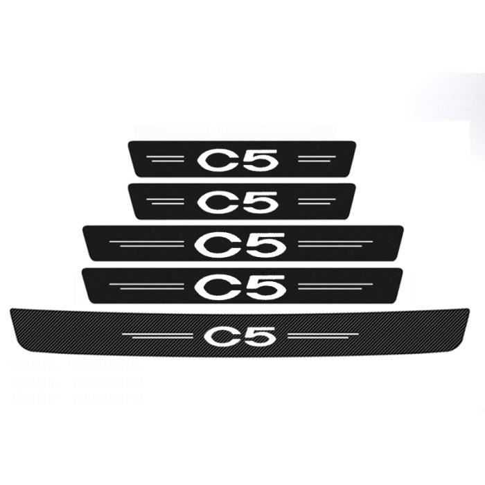 Kit 4 Protections Seuil De Porte Pour Dacia Duster 3 (2024-2025) - Autocollant Anti-rayures Noir