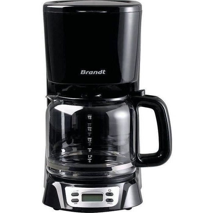 282 Cafetière filtre 18 tasses 1000 watts maintien au chaud programmable CAF1318E noire