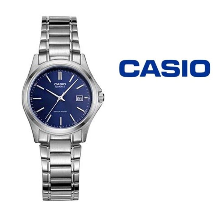 CASIO Montre Quartz MTP1183PA2AEF Homme Argent Tendance Achat