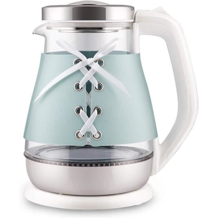 Bouilloire en Verre 1.7L 2200W Proctection Anti-surchauffe LIVOO