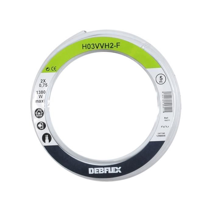 Fil /électrique AUTO SOUPLE 1 mm/² BLANC 10 M