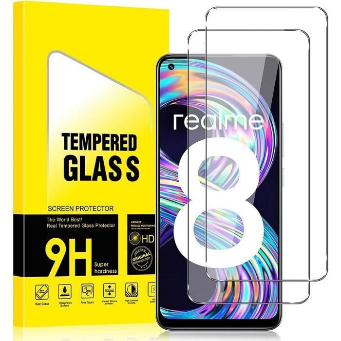 Pack De 2 Protections Écran En Verre Trempé Pour Realme GT Neo 2 - Anti-Rayures 9H, Anti-Empreintes