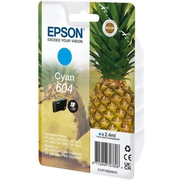 Encre – EPSON – Cyan – Ananas 604