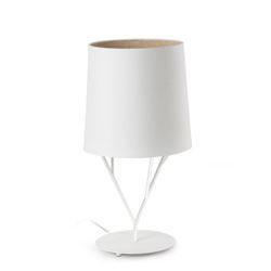 Lampe de table blanche Tree 1L E27 60W