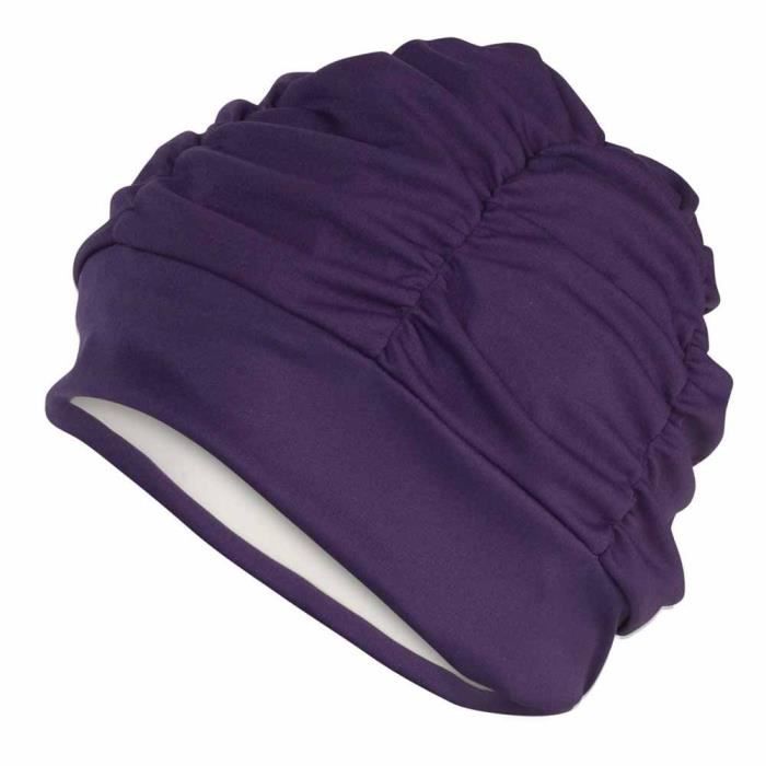 Bonnet de Bain Fashy Violet Taille Unique 100% Polyester