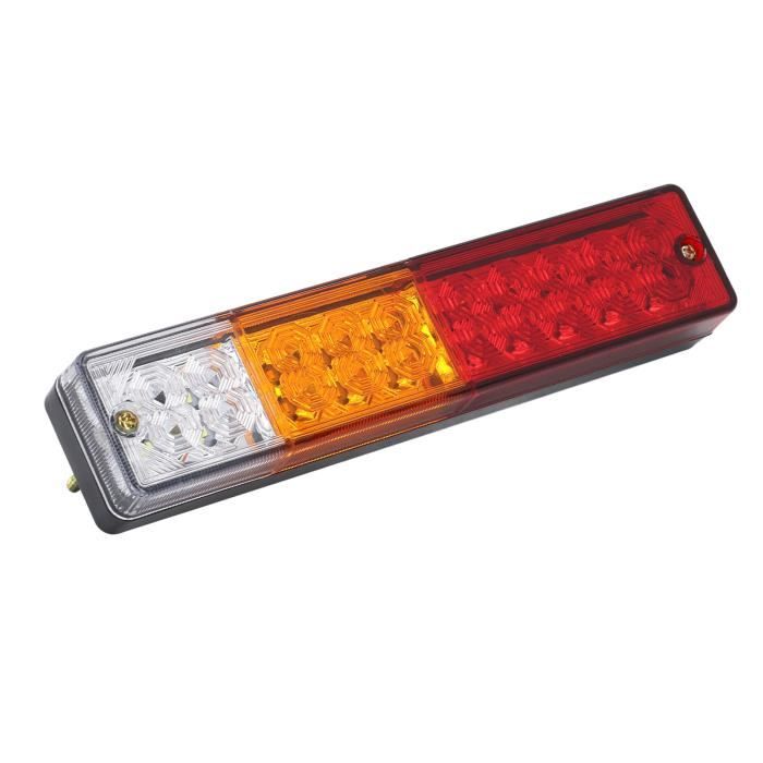 Feu Stop Led Feu Stop LED - FDIT - Remorque - 20 LEDs - Étanche IP65 - Installation ...