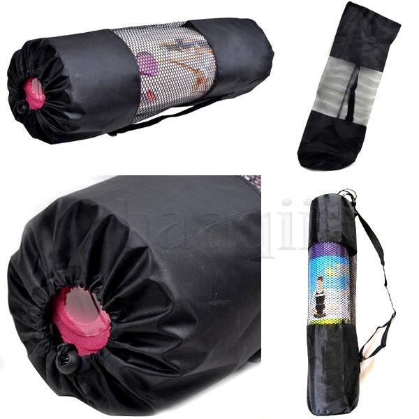 PEARL Serviette De Sport 2 En 1 Pour Tapis De Yoga - Microfibre Antidérapante Avec Picots Silicone - Violet
