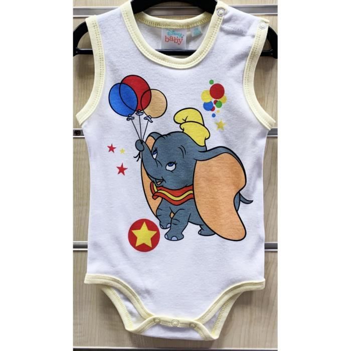 Lot De 3 Body Bebe Mixte Fille Ou Garcon Taille 12 Mois Dumbo Black Friday Price Cdiscount Pret A Porter
