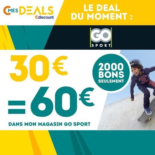 30 60 dans mon magasin go sport achat vente bon de reduction 30 60 chez go sport cdiscount