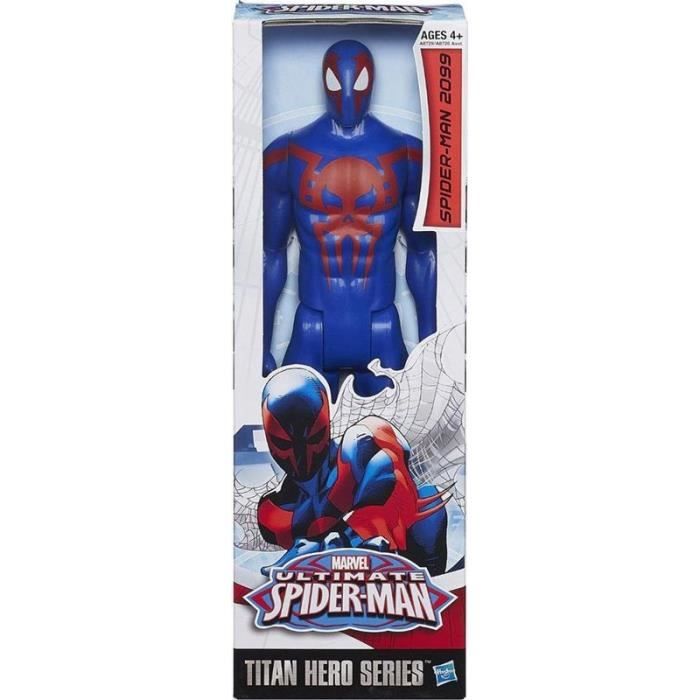 Jouet - HASBRO - Ultimate Spiderman 30 cm Avengers - Spiderman 2099 - Bleu  et Rouge - Pour Enfant