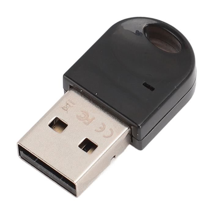 Adaptateur Bluetooth 5.0 USB Pour PC – Petit, Plug & Play, Compatible Windows/macOS, Portée 20 M
